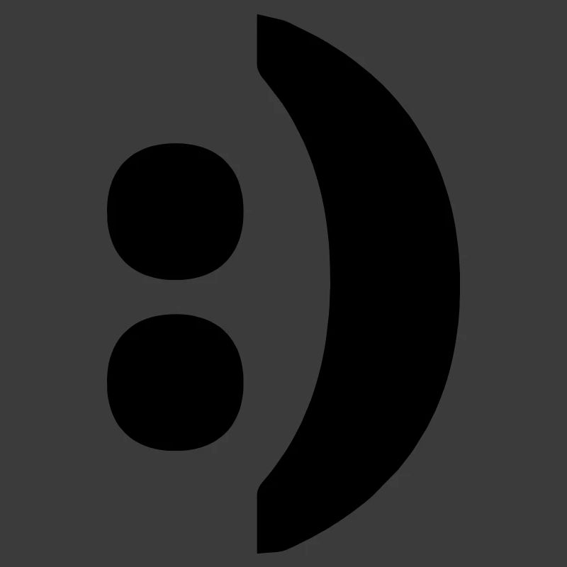 Colon quotation mark smiley