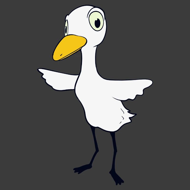 Skeptischer Vogel