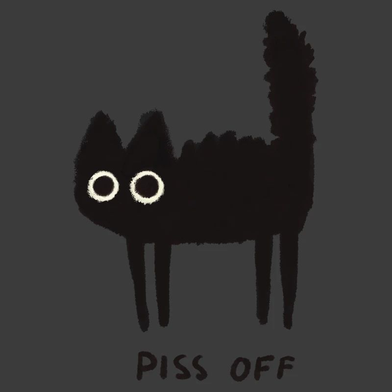 Grumpy Kitty Vibes – Leave Me Alone