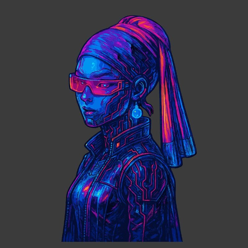 Cyberpunk mit Perle