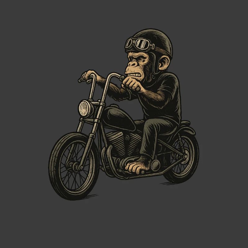 Singe motard