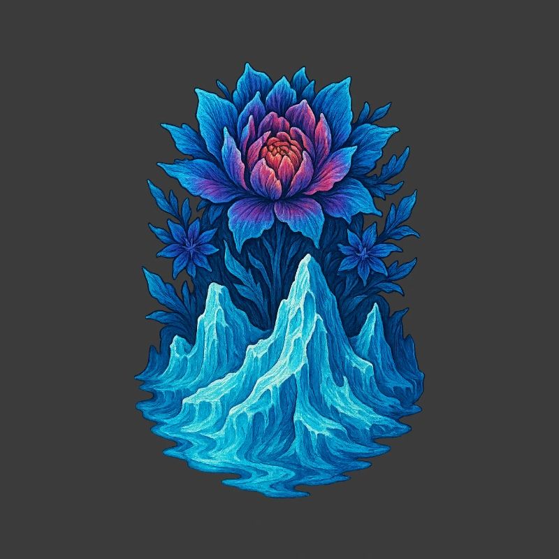 Gletscherblüte