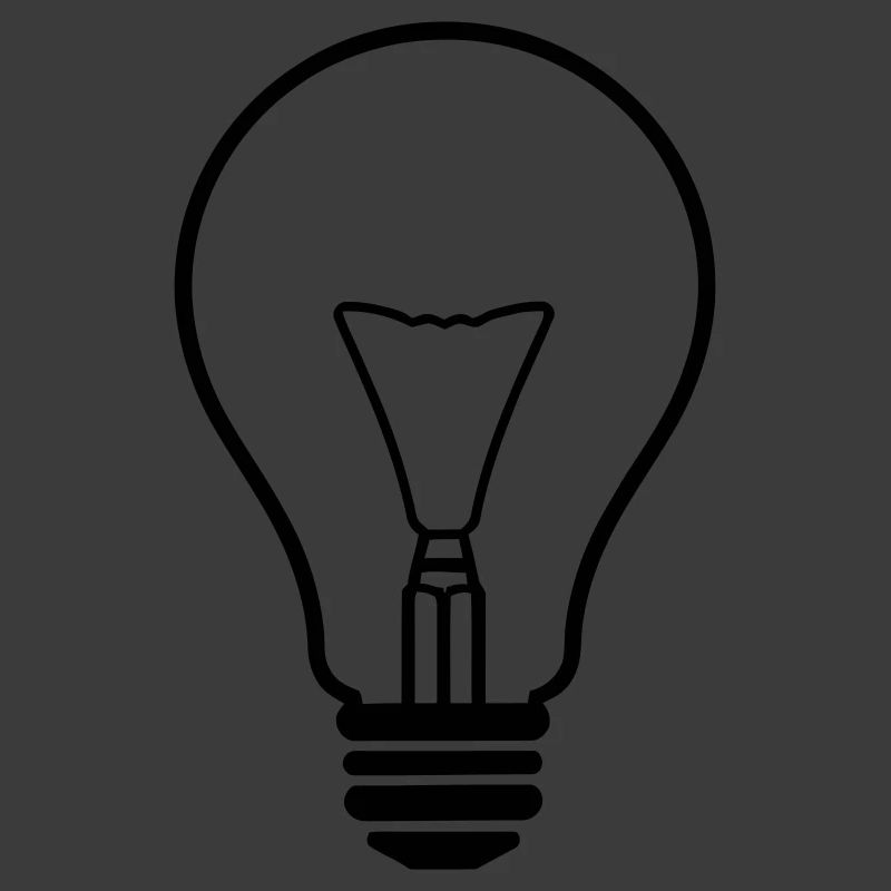 Conception d’ampoule créative lumineuse