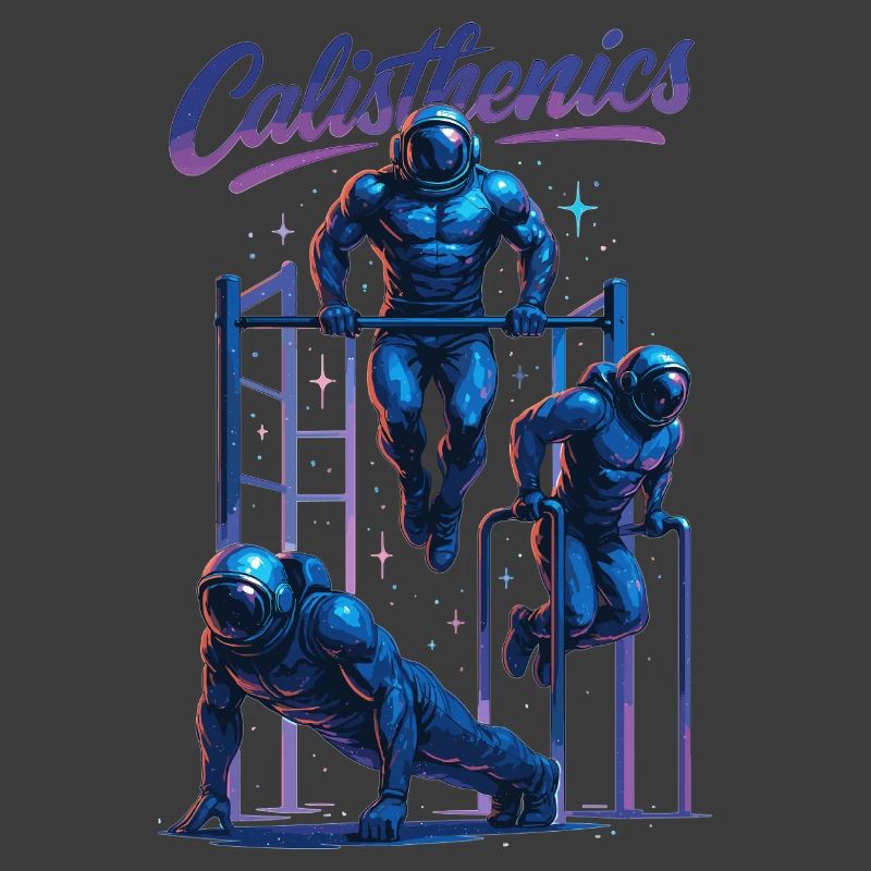 Calisthenics Astronaut Dips Push-ups Gift