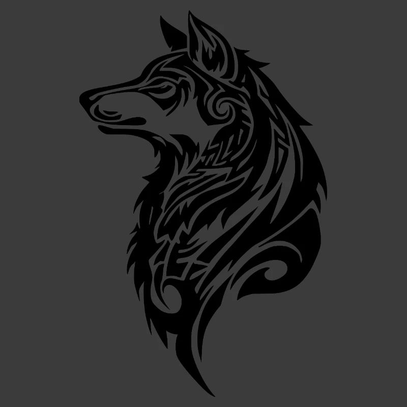Wolf Tribal Tattoo