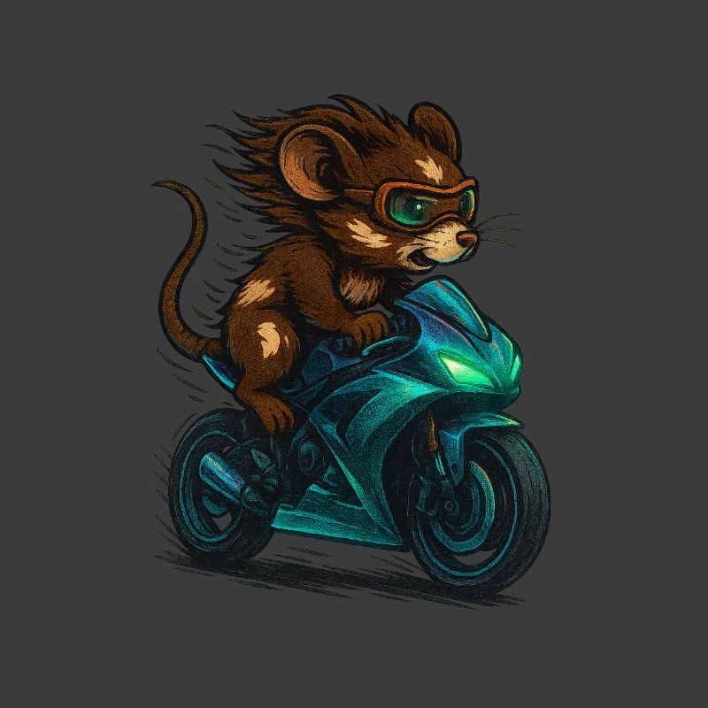 Motorrad Maus