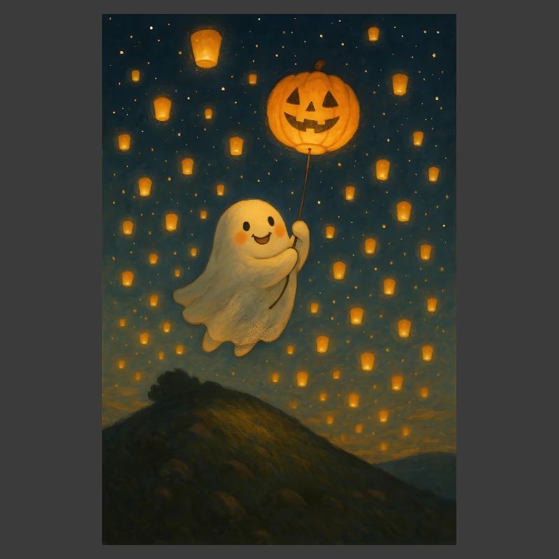Halloween Süßer Geist