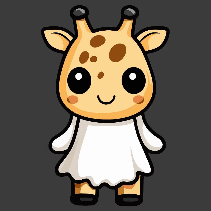 Giraffe Halloween Geist