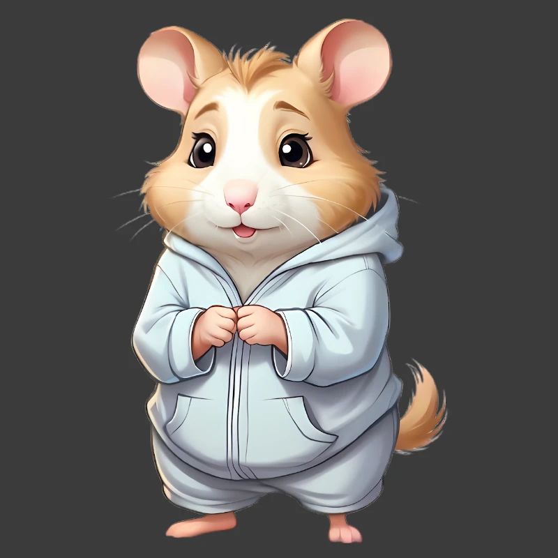 Cuddly Hero Hamster Pull à capuche