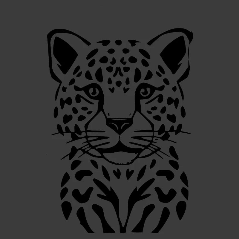 Leopard schwarz schwarzer Leopard