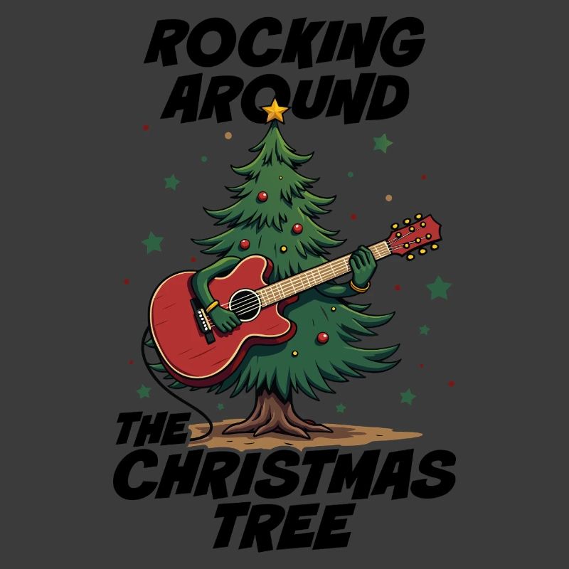 Schaukeln um den Weihnachtsbaum