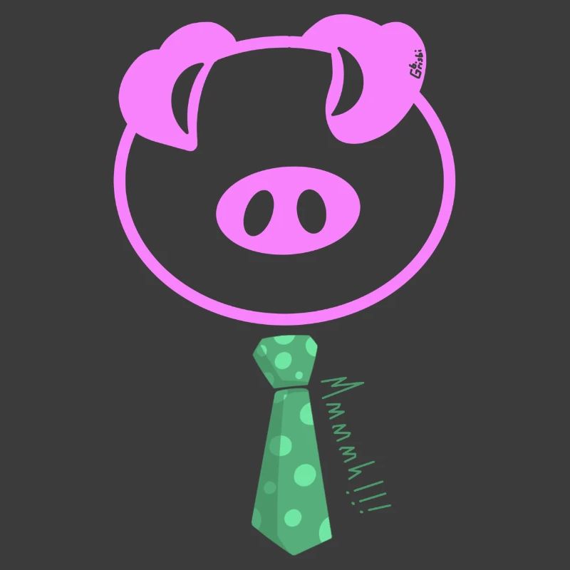 Mmmmhh! Das Pop-Krawatte-Schwein