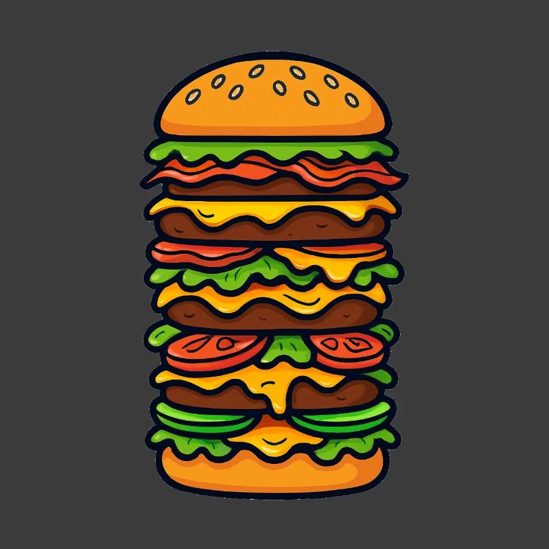 Burger groß XXL