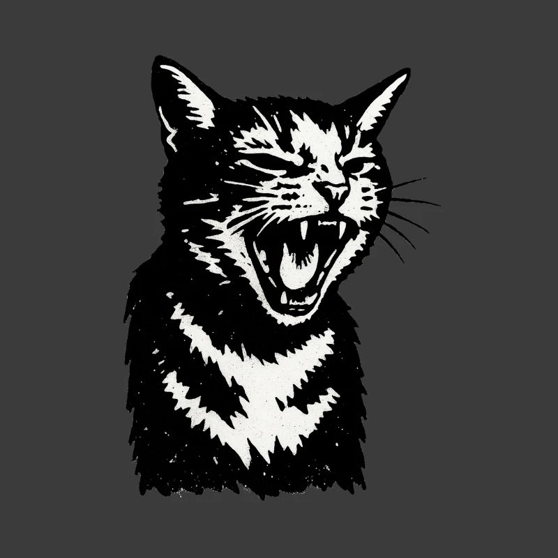 Schreiender Schattenkater