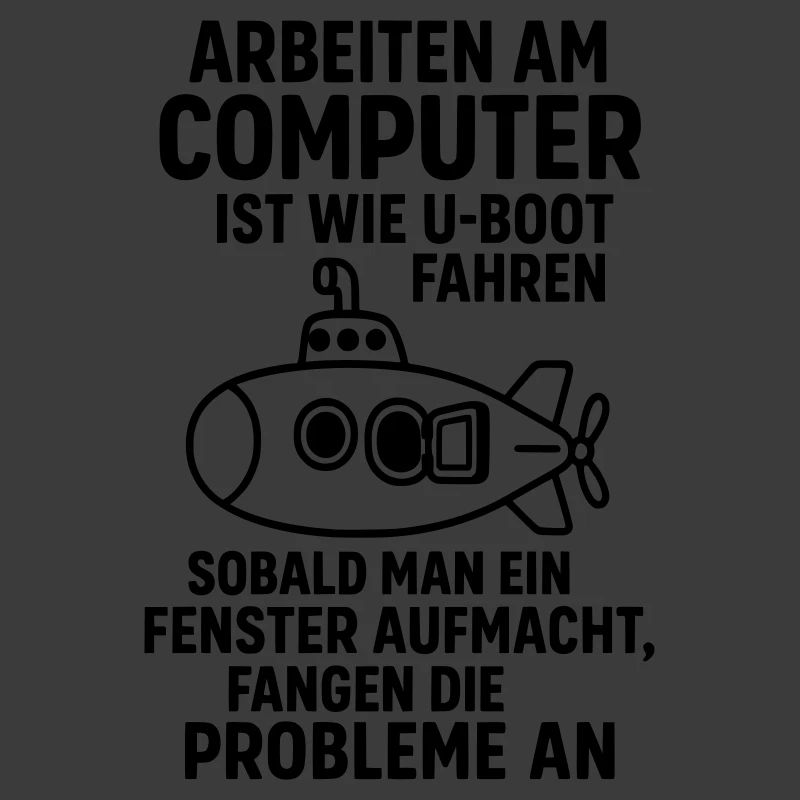 Computer Joke Problems Open Window Submarine