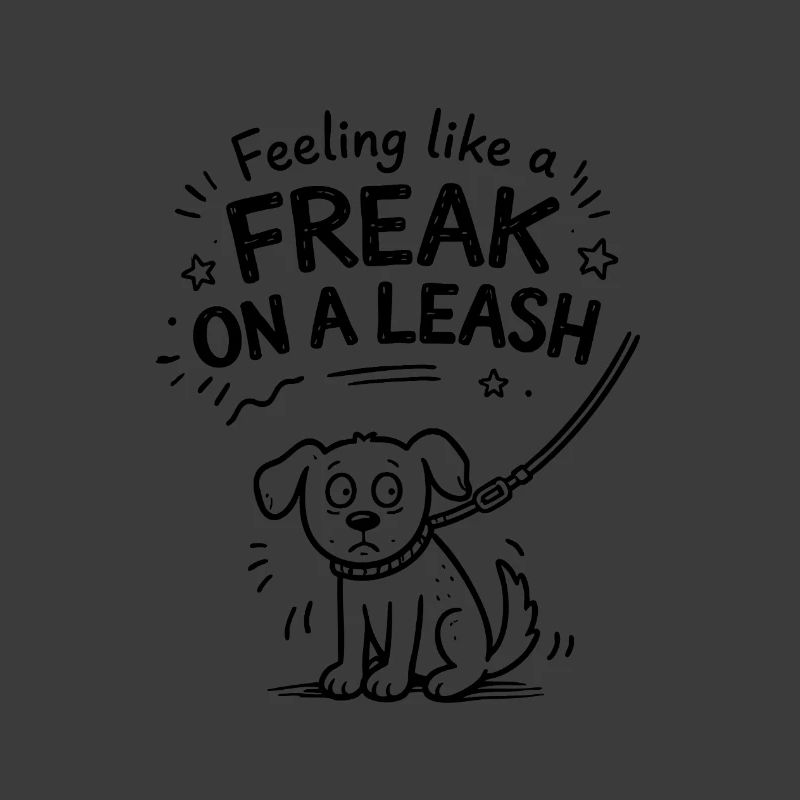 Feeling Like A Freak On A Leash Statement