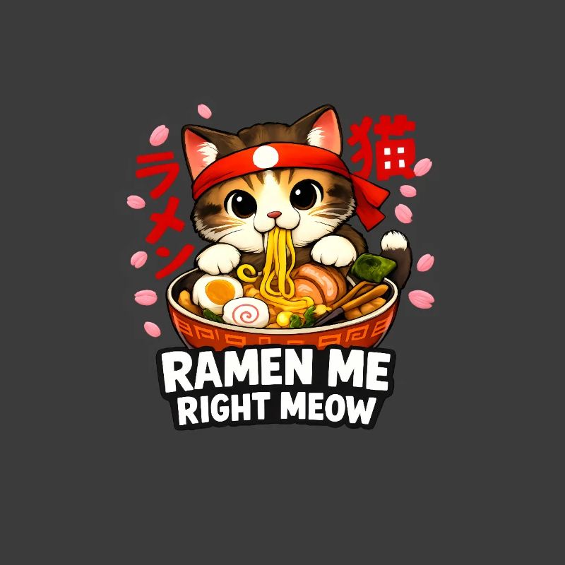 Ramen Kawaii Katze Anime