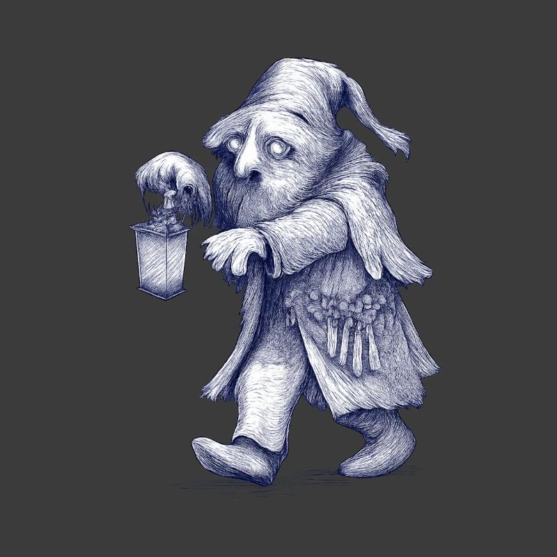 Dwarf | Night walker with lantern