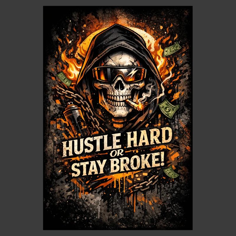 Hustle Hard oder Stay Broke
