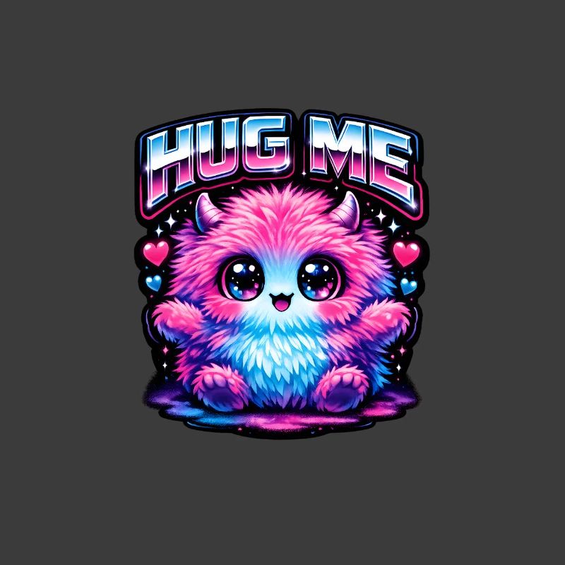 Hug Me Neon Monster
