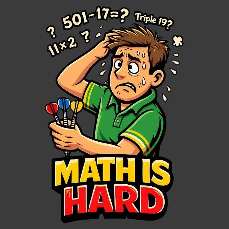 Les maths, c’est des fléchettes difficiles