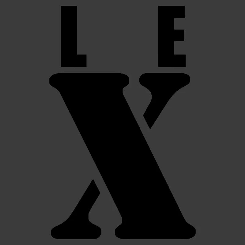 Lex – First Name Design | Minimal Typography