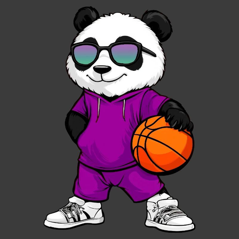 Basketballer Panda
