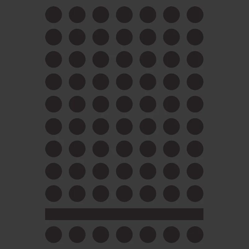 Monochromes Punktgittermuster