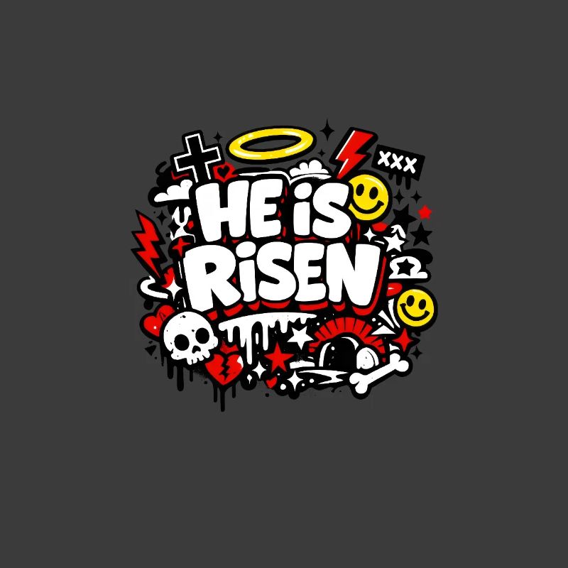Il est Risen Graffiti Easter