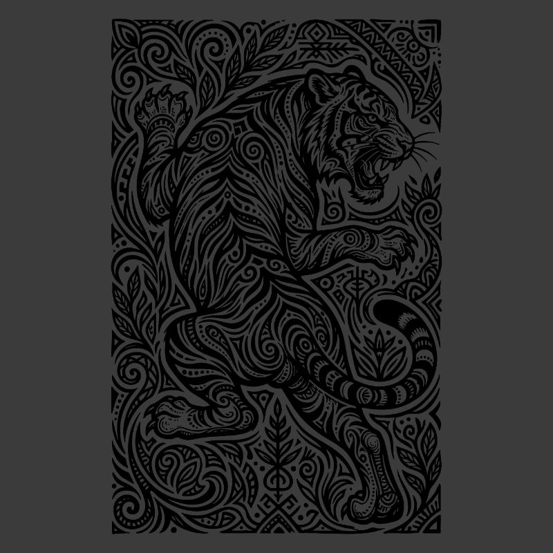 Tiger Ornament Muster