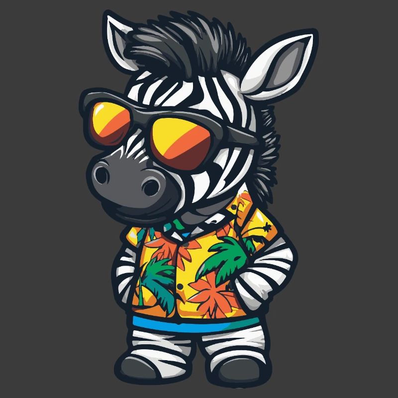Zebra Comic Urlaub