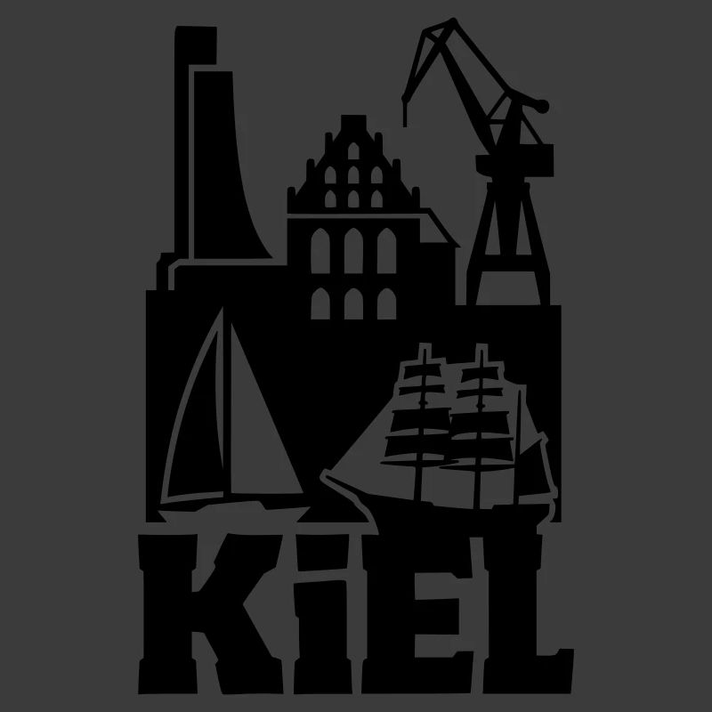 Monument de la silhouette de Kiel
