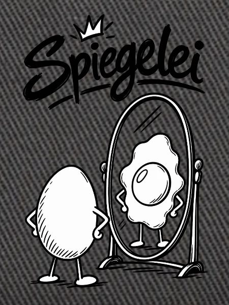 Ei im Spiegel, Spiegelei
