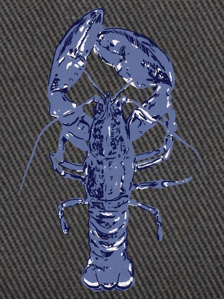 Blauer Hummer