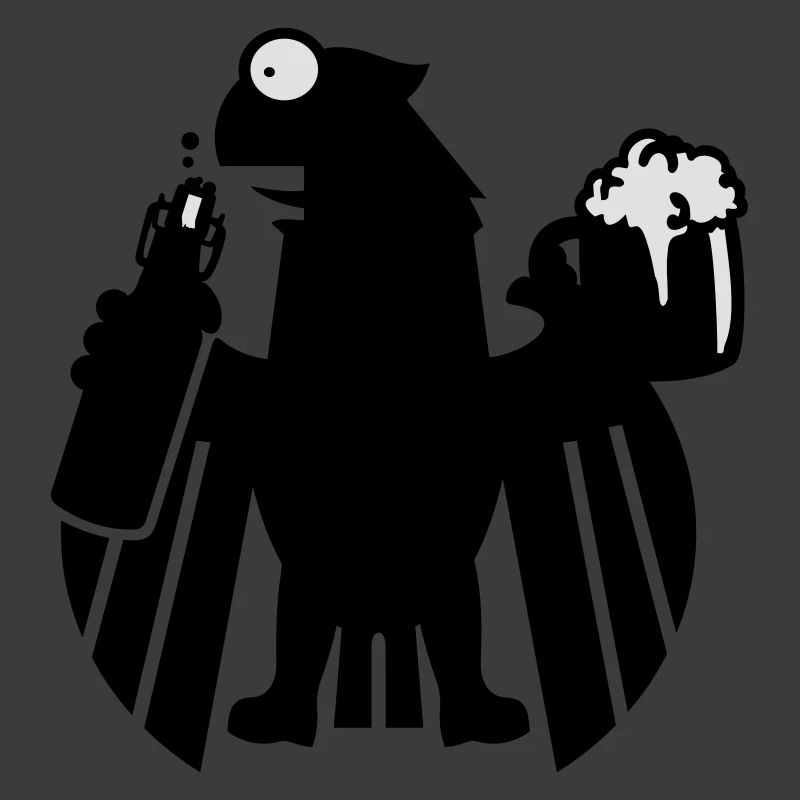 Kampftrinker Satirischer Adler / Boozer eagle (2c)