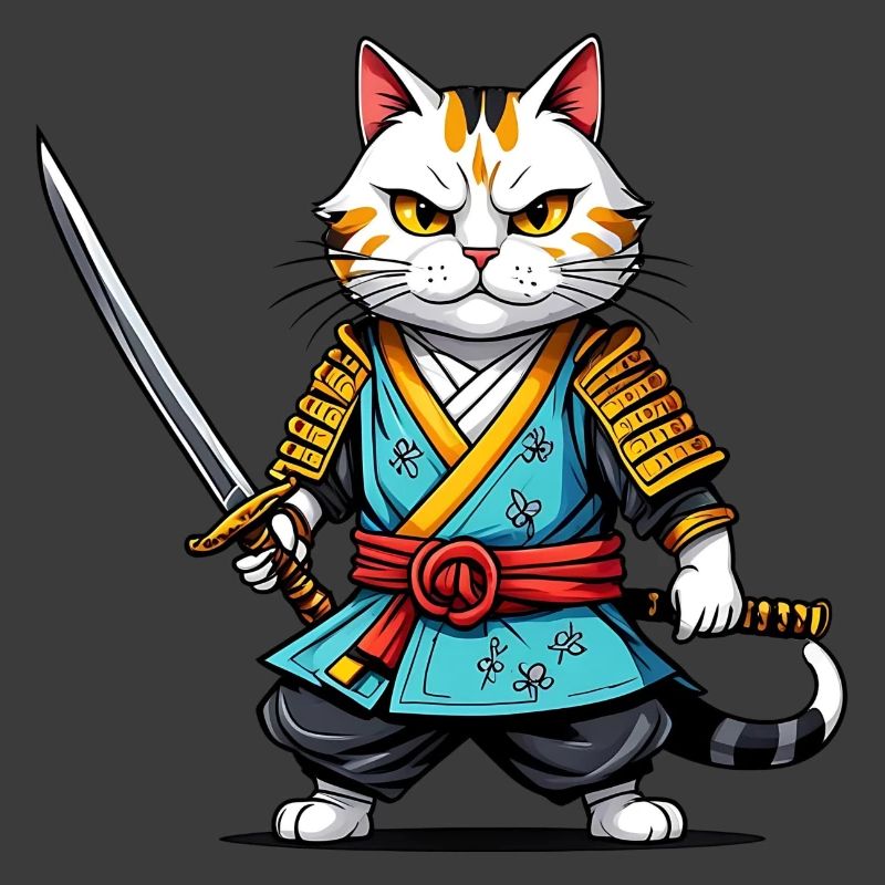 Samurai-Katze