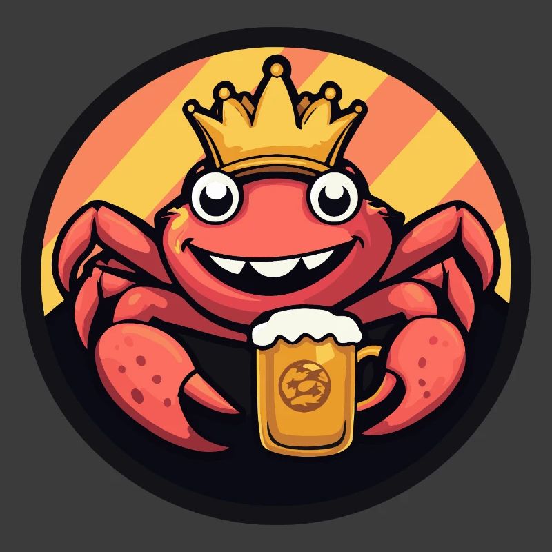 Krebs Krabbe Bier