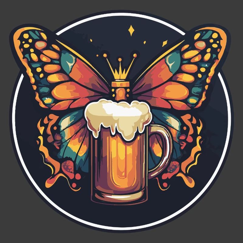 Schmetterling Bier