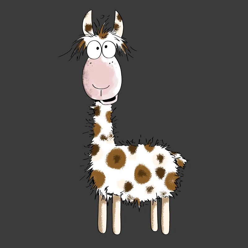 Crazy Lama - Llamas - Alpaca - Comic - Gift