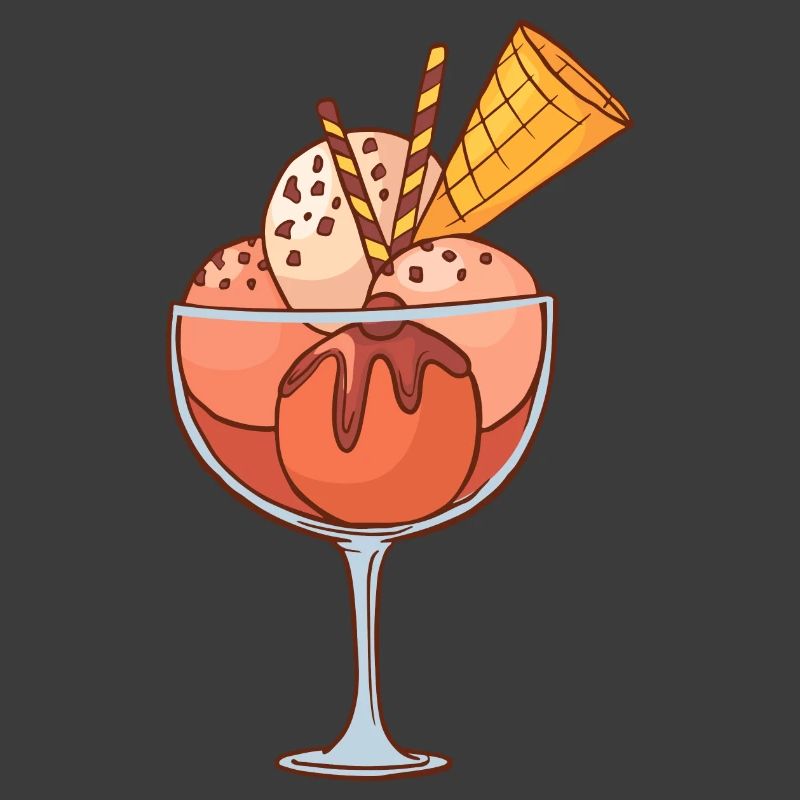 Eis Speiseeis Eiskrem Eiscreme Kugeleis Eisbecher