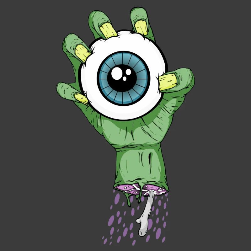Oeil de zombie