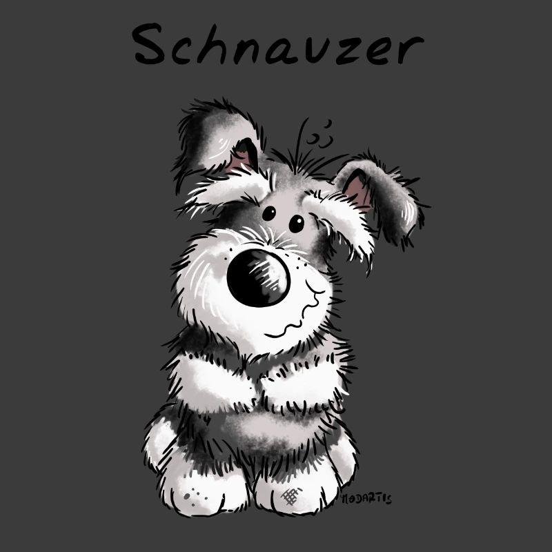 Fröhlicher Schnauzer