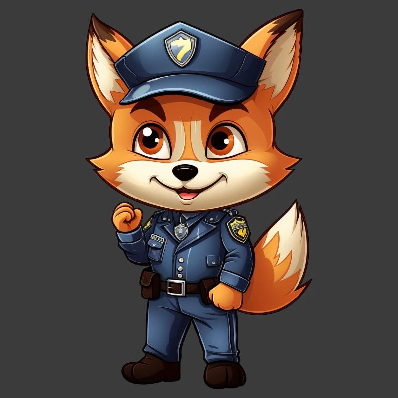 Fuchs Polizei