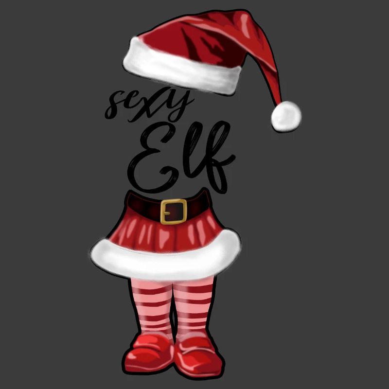 Sexy Elf – Lustiges Weihnachtsdesign