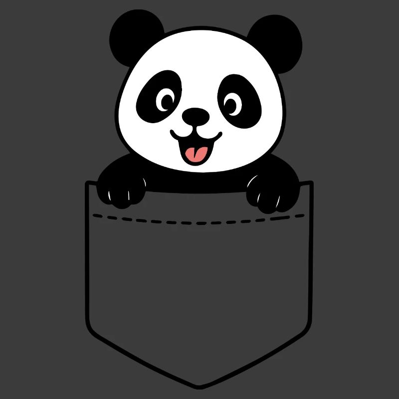 Panda heureux