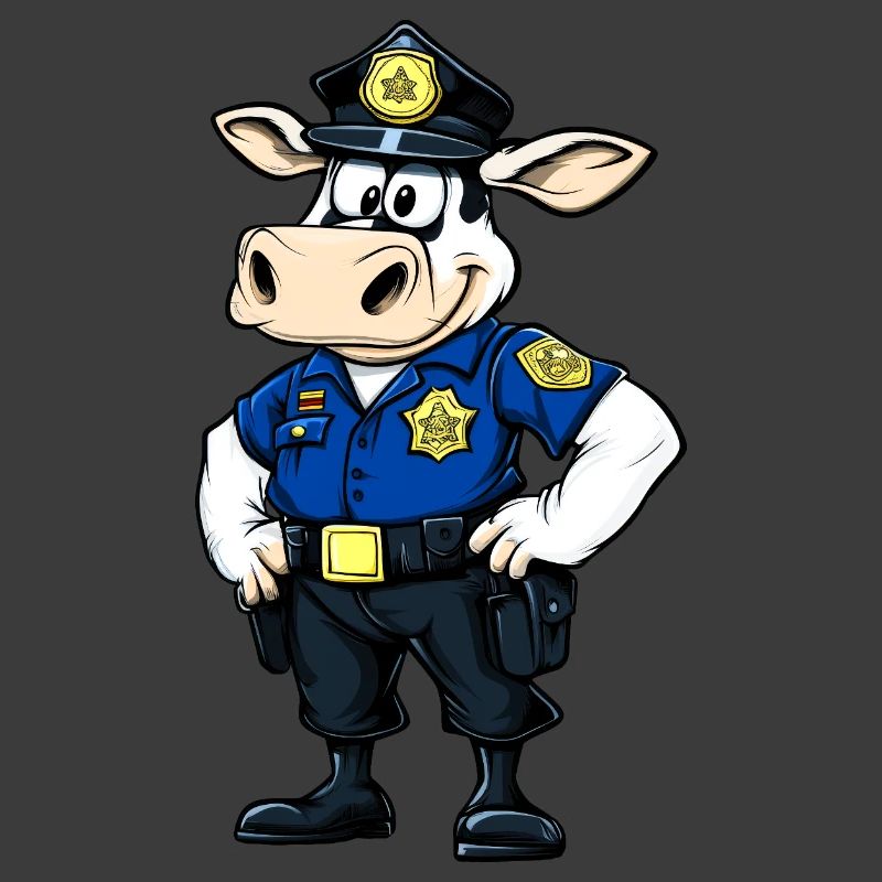 Kühe Polizei