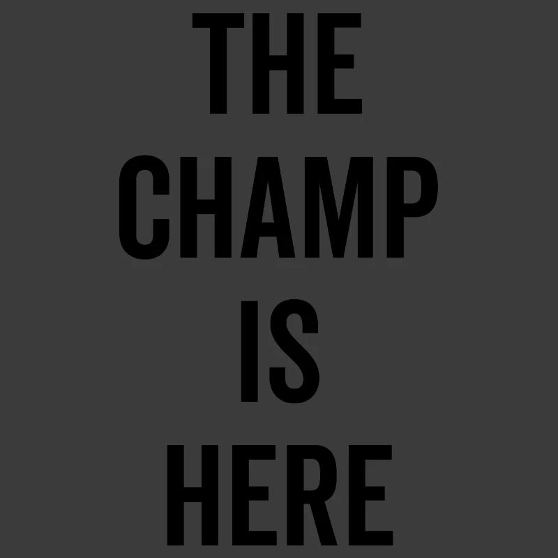 Der Champion ist da