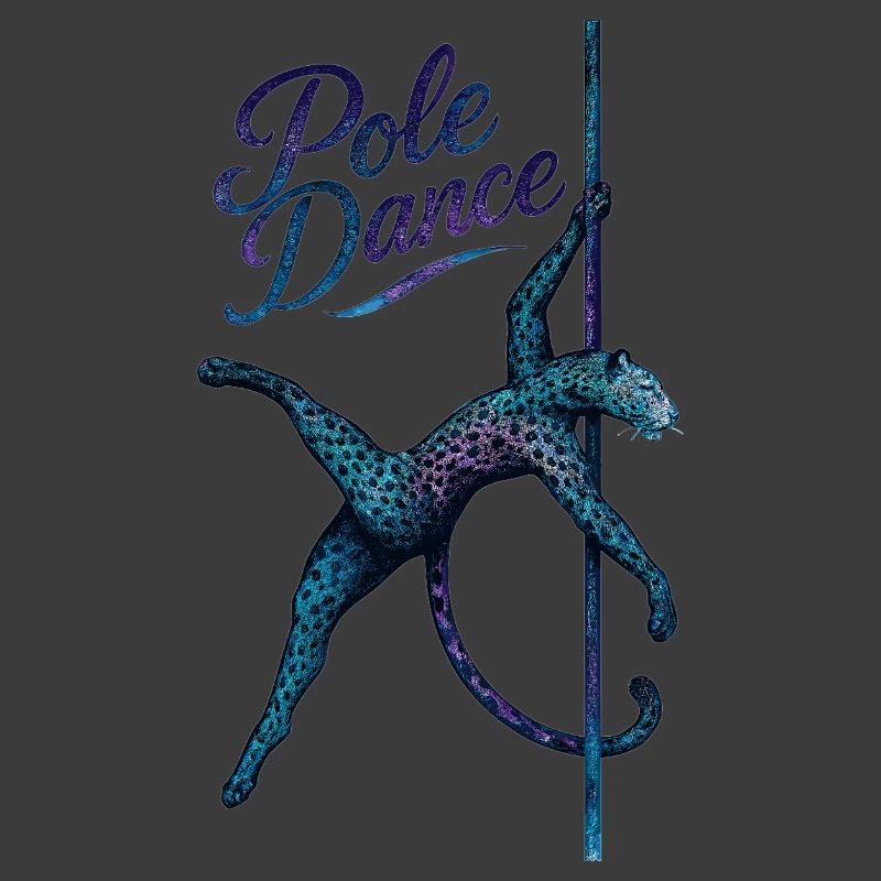 Pole Dance Leopard Pole Dancer Pole Gift