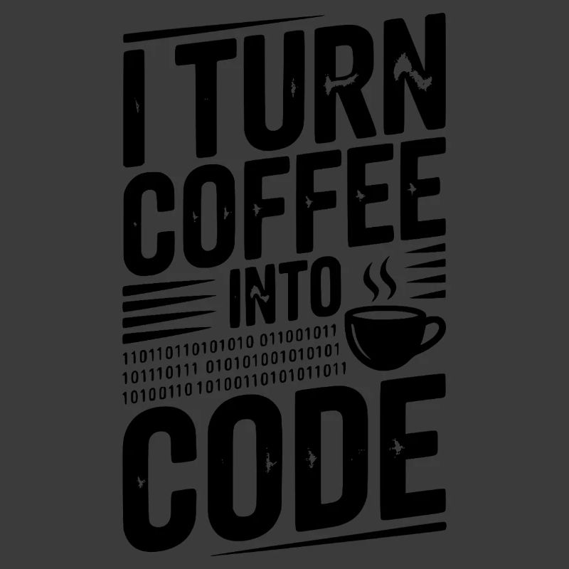 Je transforme le café en code