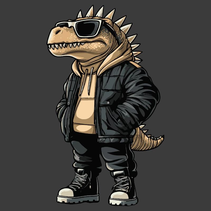 Dinosaurier stegosaurus Cool Winter